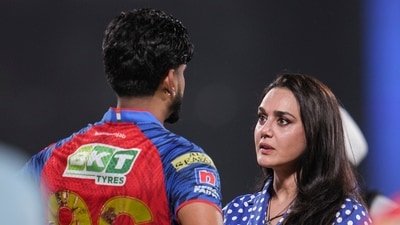 Preity Zinta posted a statement on X, bashing rumours around PBKS, (PTI) Preity Zinta posted a statement on X, bashing rumours around PBKS, (PTI)
