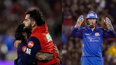 RCB defeated the Mumbai Indians by two wickets. (PTI)