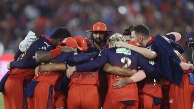 RCB are currently sitting at the top of the table. (REUTERS)