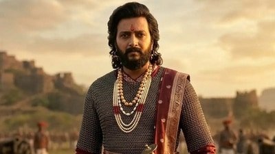 Raja Shivaji box office collection day 5: Riteish Deshmukh in a still from the film.
