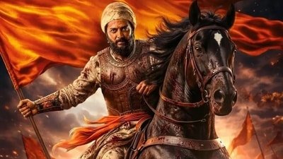 Raja Shivaji box office collection day 7: Riteish Deshmukh in a still from the film.
