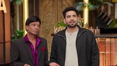 Sunil Pal and Samay Raina on The Great Indian Kapil Show