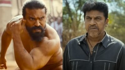Shiva Rajkumar hails Ram Charan's dedication and performance in Peddi. Shiva Rajkumar hails Ram Charan's dedication and performance in Peddi.