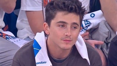 Several social media users expressed shock at how different Chalamet looked with the new haircut. (Screenshot from video posted by @timotheenation on X)