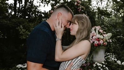 Reports on social media claim Taylor Swift and Travis Kelce have tapped Rishi Patel. (Instagram)