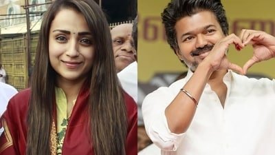 Trisha Krishnan has been rumoured to be dating Vijay for a while now.
