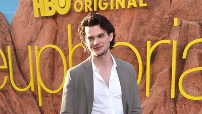 US actor Homer Gere attends HBO's "Euphoria" season 3 premiere at the TCL Chinese theatre in Hollywood, California. (AFP)