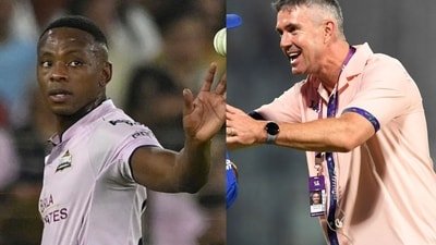 Kagiso Rabada and Kevin Pietersen come up with a unique challenge. (PTI)