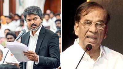 Tamil Nadu CM Vijay has reacted on the sudden death of filmmaker K Rajan. Tamil Nadu CM Vijay has reacted on the sudden death of filmmaker K Rajan.
