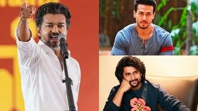 Tiger Shroff and Nani led the congratulatory messages for Vijay as TVK leads in TN.