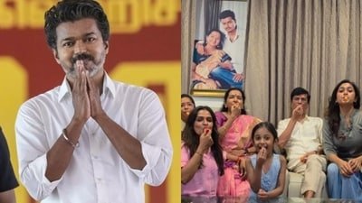 Vijay's family has been watching the election results closely as TVK takes lead. Vijay's family has been watching the election results closely as TVK takes lead.