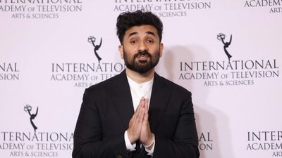 Vir Das hits back at troll calling him a hypocrite. (Photo by CHARLY TRIBALLEAU / AFP) (AFP)