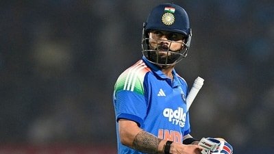 Virat Kohli has expressed his desire to play 2027 ODI World Cup. (AFP)