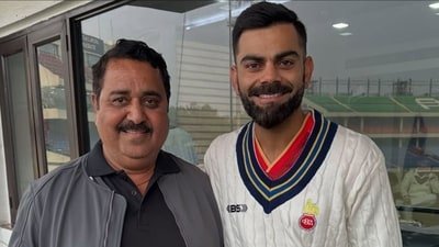 Rajkumar Sharma reveals the moment when Virat Kohli ignored advice. (Instagram/@rajkumarcricket)