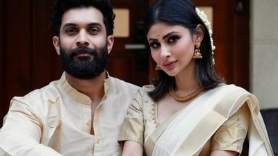 Mouni Roy and husband Suraj Nambiar unfollow each other on Instagram. Mouni Roy and husband Suraj Nambiar unfollow each other on Instagram.