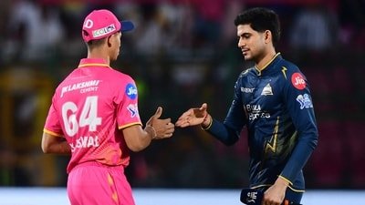Yashasvi Jaiswal led RR againast Gujarat Titans. (REUTERS)