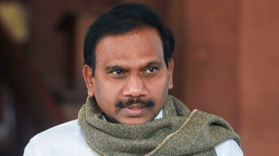 A Raja (Image/PTI) 'Muttatthengu' in Tamil Nadu: DMK takes 'bent coconut tree' jibe at VCK over CM Vijay's cabinet