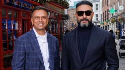 Abhishek Bachchan joins hands with Rahul Dravid as co-owners of European T20 Premier League team; fans cheer for 'King' star