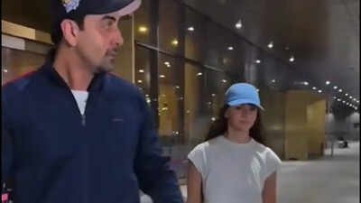 Alia Bhatt returns to Mumbai after Cannes appearance; hubby Ranbir Kapoor stands by her side amid online trolling