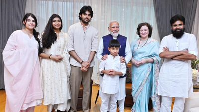 Anna Konidela shares warm family moments from PM Narendra Modi's visit to Pawan Kalyan’s Hyderabad home