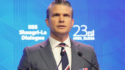 Defence secretary Pete Hegseth (file photo) US says it is 'more than capable' of resume war with Iran as talks remain unresolved