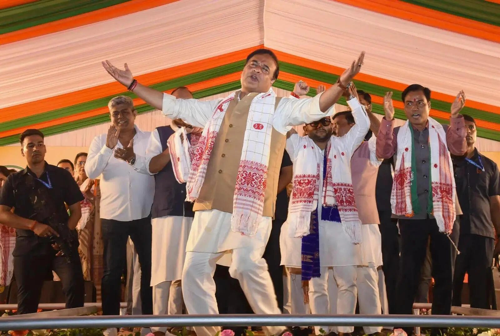 Assam's BJP, led by Himanta Biswa Sarma, defies anti-incumbency.