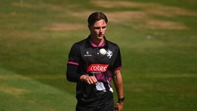 Before joining Hampshire, Sonny Baker played for Somerset. (Somerset County website)