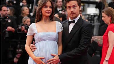 Barbara Palvin and Dylan Sprouse announce pregnancy at Cannes Film Festival; model debuts babay bump on red carpet