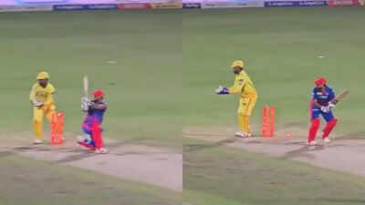 Was Nitish Rana out hit-wicket? Viral dismissal in DC vs CSK match explained