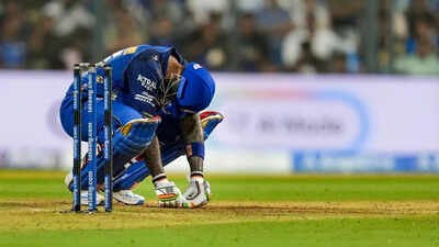 Tough IPL season gets tougher for Suryakumar Yadav: Star MI batter dismissed for first-ball duck vs RCB