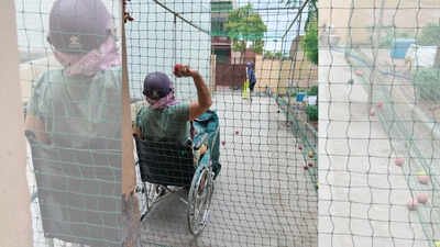 Bowling from wheelchair mom fuels cricketer’s success