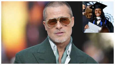 Brad Pitt skips estranged daughter Zahara's college graduation; Angelina Jolie attends ceremony with sons Knox, Pax and Maddox - WATCH