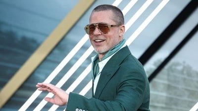Brad Pitt launched his high-end skincare line in 2022, partnering with Perrin wine family of France. Brad Pitt launched his high-end skincare line in 2022, partnering with Perrin wine family of France.