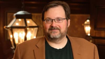 Brandon Sanderson revealed that a key executive behind Apple TV's Murderbot series is also attached to his upcoming Stormlight. (Instagram/ @brandsanderson) Brandon Sanderson revealed that a key executive behind Apple TV's Murderbot series is also attached to his upcoming Stormlight. (Instagram/ @brandsanderson)