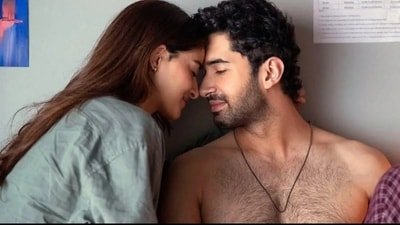 Chand Mera Dil box office collection day 8: Ananya Panday and Lakshya in a still from the film. Chand Mera Dil box office collection day 8: Ananya Panday and Lakshya in a still from the film.