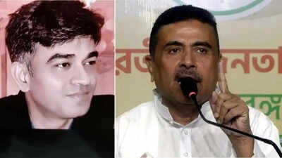 Chandranath Rath (left) and Suvendu Adhikari Key accused in Bengal CM Suvendu aide's murder arrested in UP's Muzaffarnagar