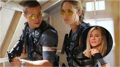 'That's karma for you! ’When Jennifer Aniston commented about Brad Pitt and Angelina Jolie’s split