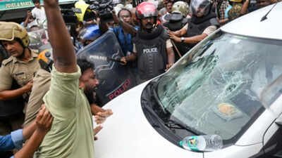 4 CPI(M) workers arrested after attack on ED vehicle during protest over raids at former Kerala CM’s residence