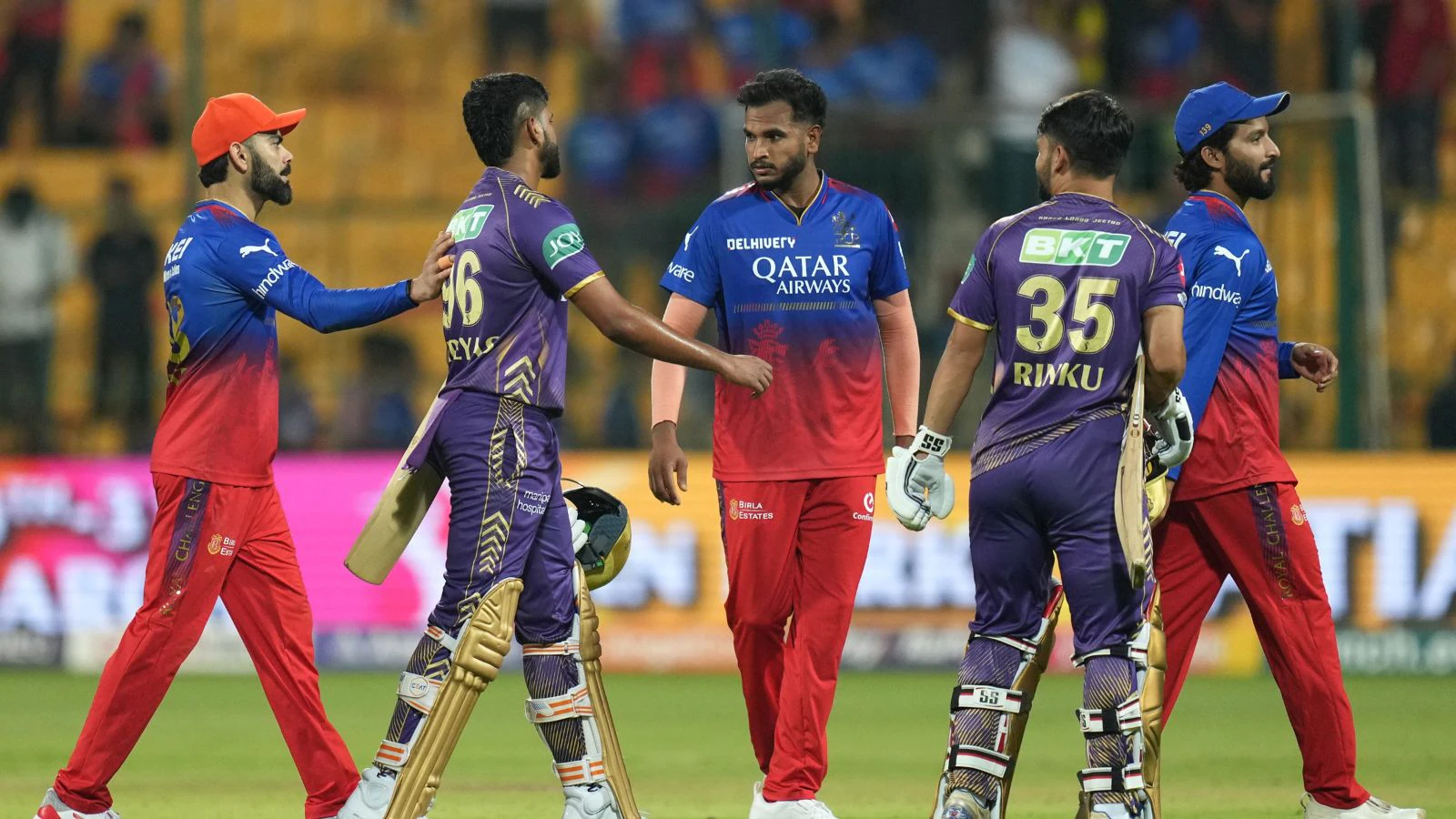 IPL 2026, RCB VS KKR: Stadium Details, Pitch Report, Stats and Hourly Weather Report & Where to Watch