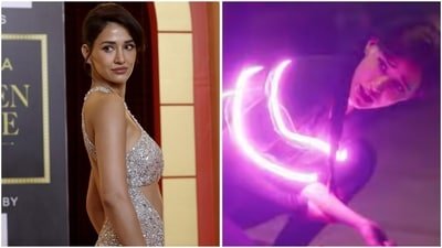 Disha Patani in a still from the trailer of The Portal of Force.