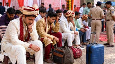 Dozens of families in Madhya Pradesh were defrauded in a marriage scam. (AI-generated image used for representational purpose) 42 grooms for 0 brides: Mass wedding con in MP leaves baraatis high & dry