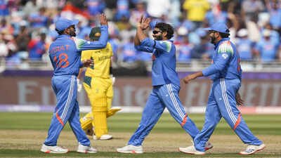 File photo of India's Ravindra Jadeja with Rohit Sharma and Virat Kohli. (PTI Photo) Project 2027 World Cup: Big calls expected on Virat Kohli, Rohit Sharma, Ravindra Jadeja's future