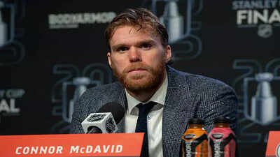 Edmonton Oilers star Connor McDavid  relaxes at luxurious Amangiri resort with wife Lauren Kyle and friends after NHL playoffs exit