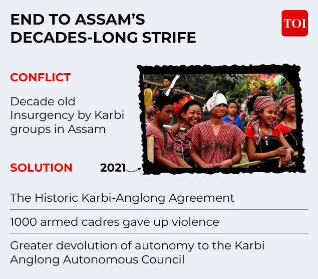 END TO ASSAM'S DECADES-LONG STRIFE