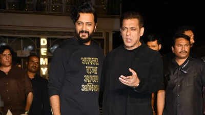 'Sorry bhai, sorry': Salman Khan accepts paparazzi’s apology at Raja Shivaji success party after hospital controversy