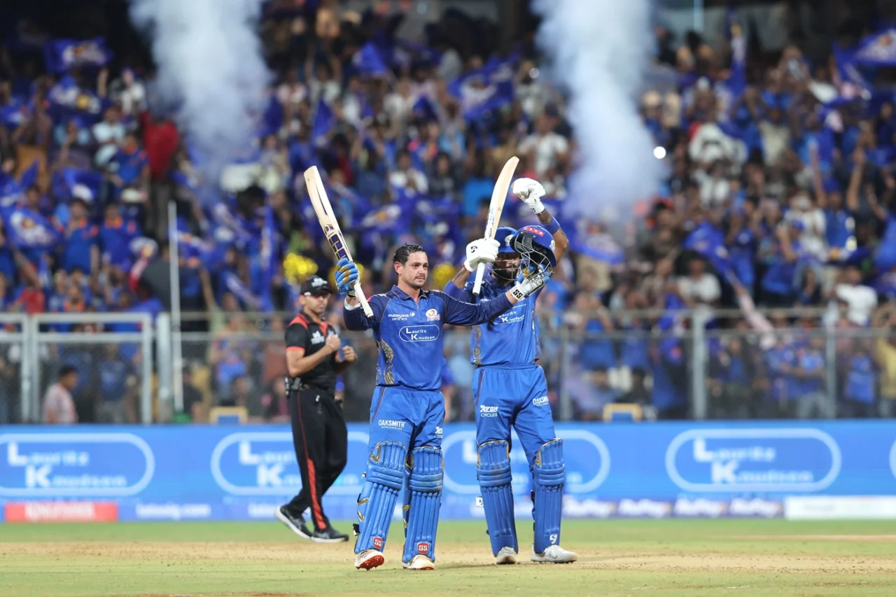Mumbai Indians Suffer Double Injury Blow as Quinton de Kock and Raj Bawa Ruled Out of IPL 2026
