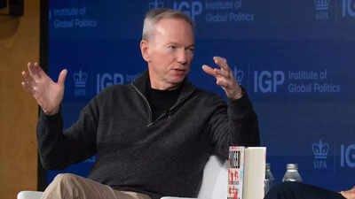 Former Google CEO Eric Schmidt says: Top engineers are no longer writing most of the code themselves, they are now ...