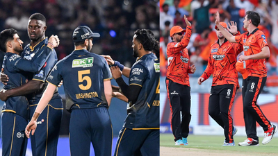 Gujarat Titans and Sunrisers Hyderabad (Agency Image) ‘GT and SRH are a bit predictable’- Former Sunrisers Hyderabad coach’s blunt playoff verdict
