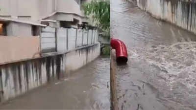 Heavy rain triggers severe waterlogging in Bengaluru; flight schedules affected