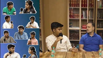 'A chat with anti-national Soros agents': Rahul Gandhi's dig at BJP as he meets CBSE students